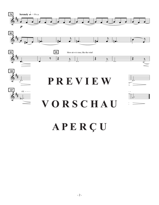 Product gallery: Page 13 of 17 Lullaby of the Sea , , (oboe, clarinet, alto saxophone and bassoon)