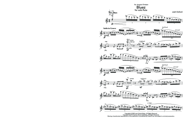 Product gallery: Page 1 of 10 Bluez, , (flute solo)