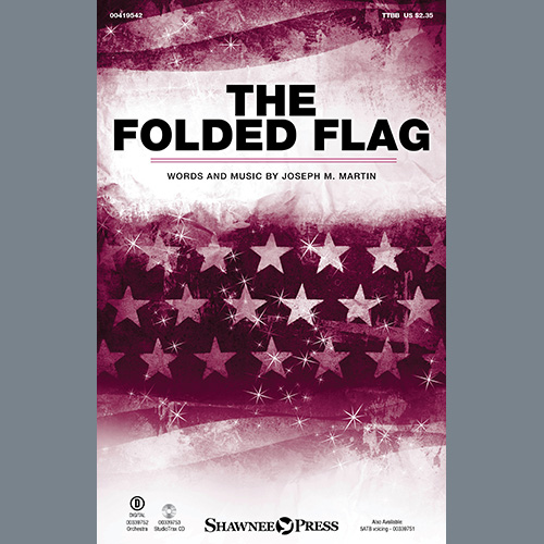 cover: The Folded Flag, Joseph M. Martin, Chor