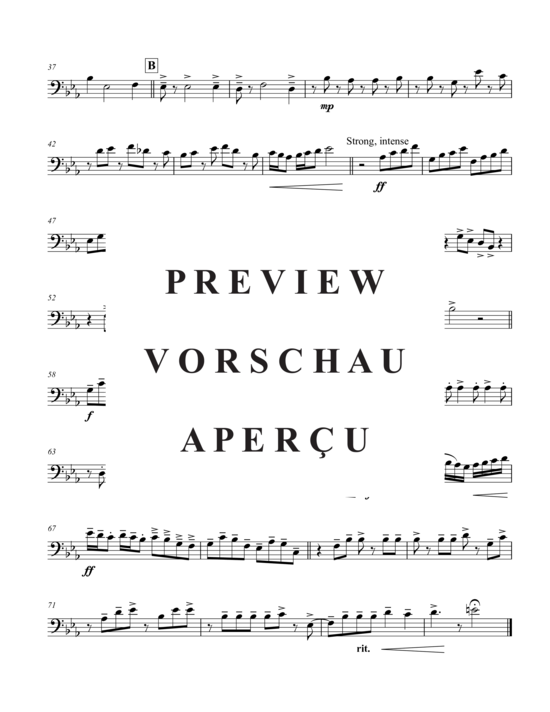 Produktgalerie: Seite 12 von 14 Toccata für Brass, , (2xTrompete in B, Horn in F, Posaune)