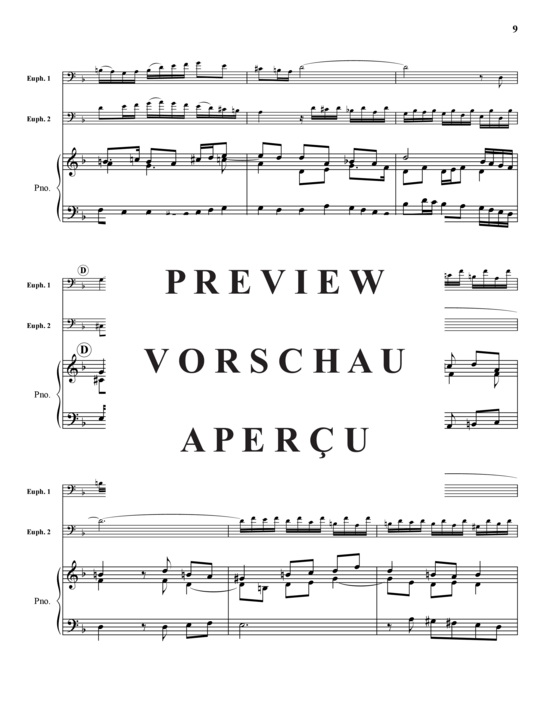 Product gallery: Page 10 of 21 Adagio u. Allegro aus der Trio Sonata  , , (2x Bariton/Posaune)