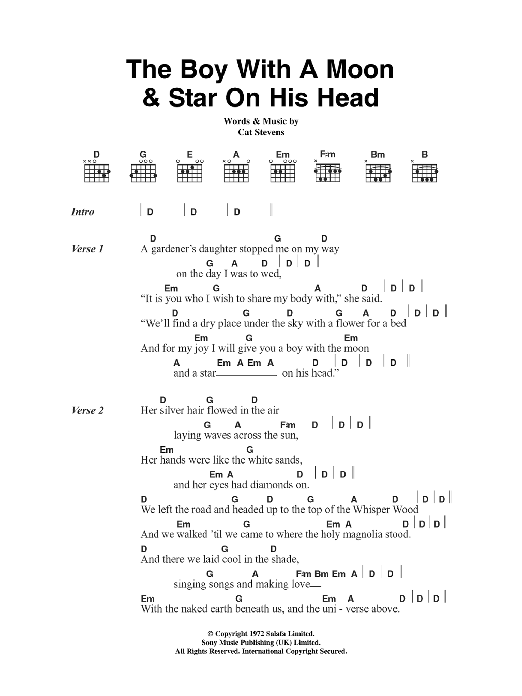 Produktbild zu: The Boy With The Moon And Star On His Head