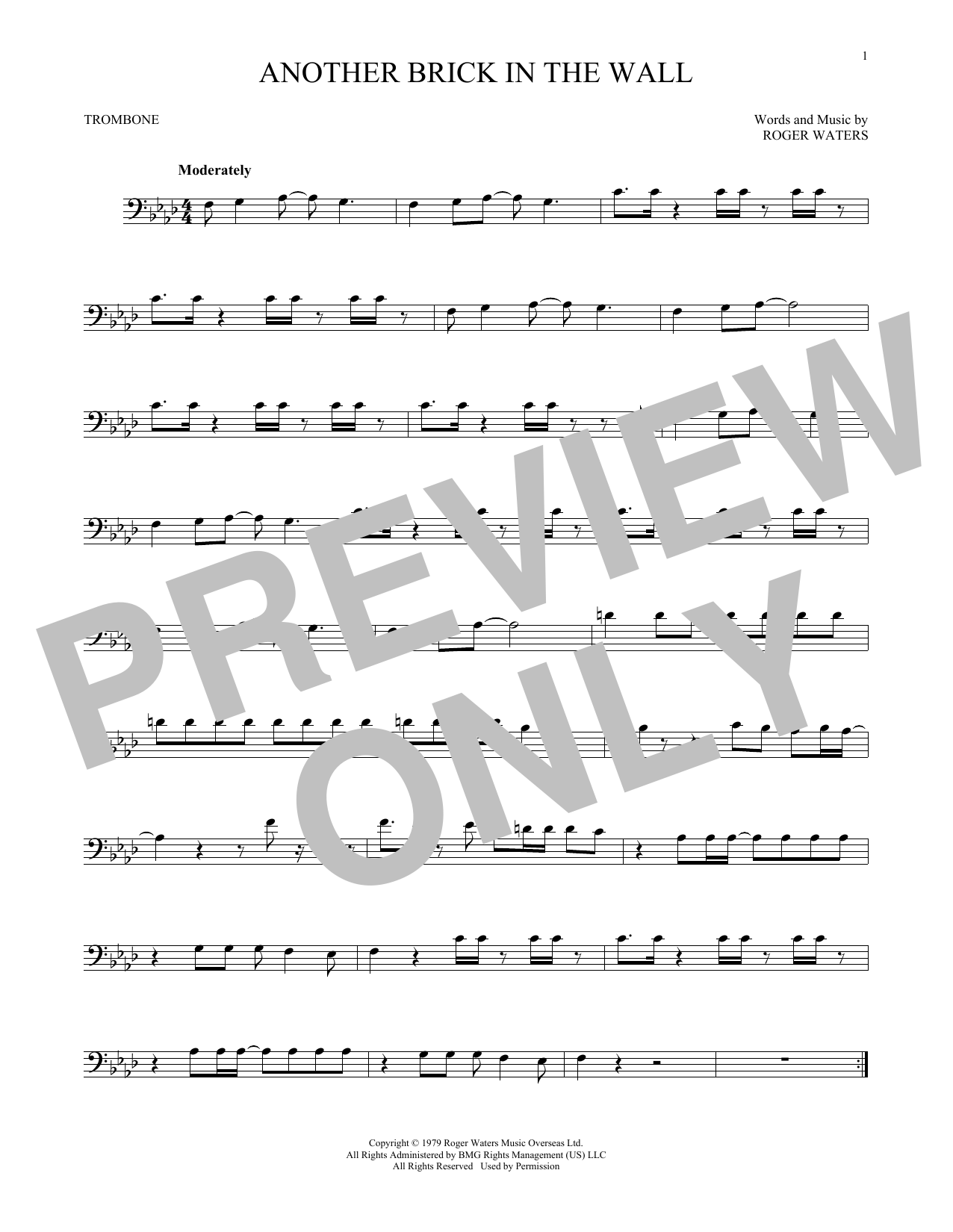 Product gallery: Page 1 of 1 Another Brick In The Wall, Pink Floyd
