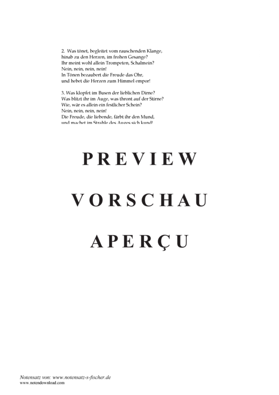 Product gallery: Page 3 of 3 Gesellige Freude , , Piano and Voice