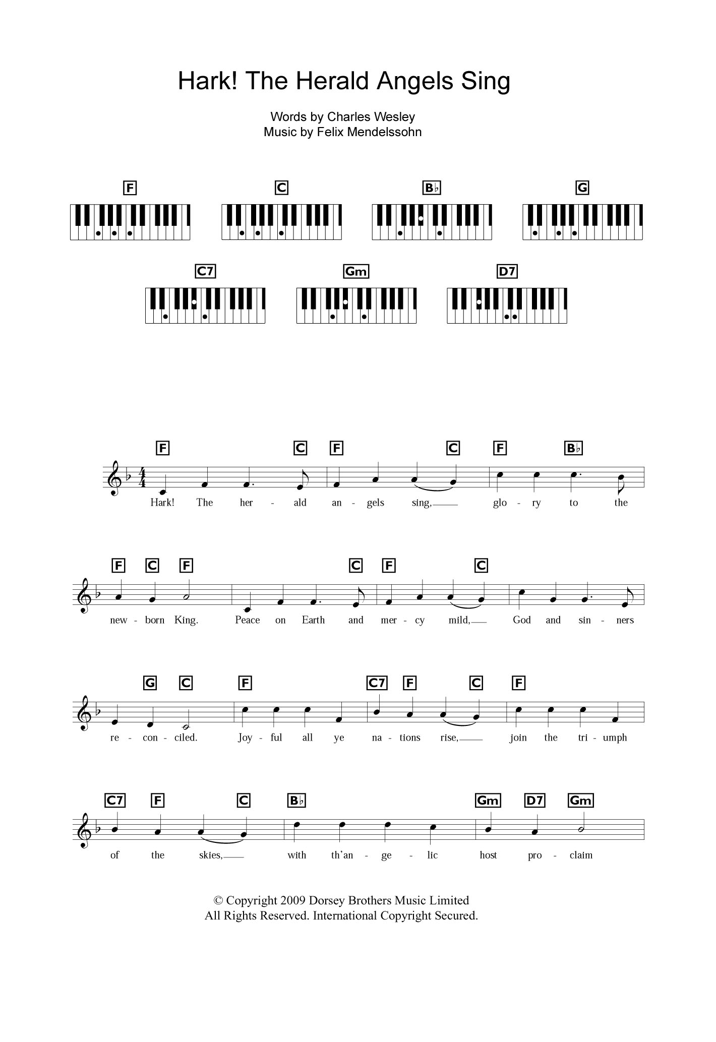 Produktbild zu: Hark! The Herald Angels Sing