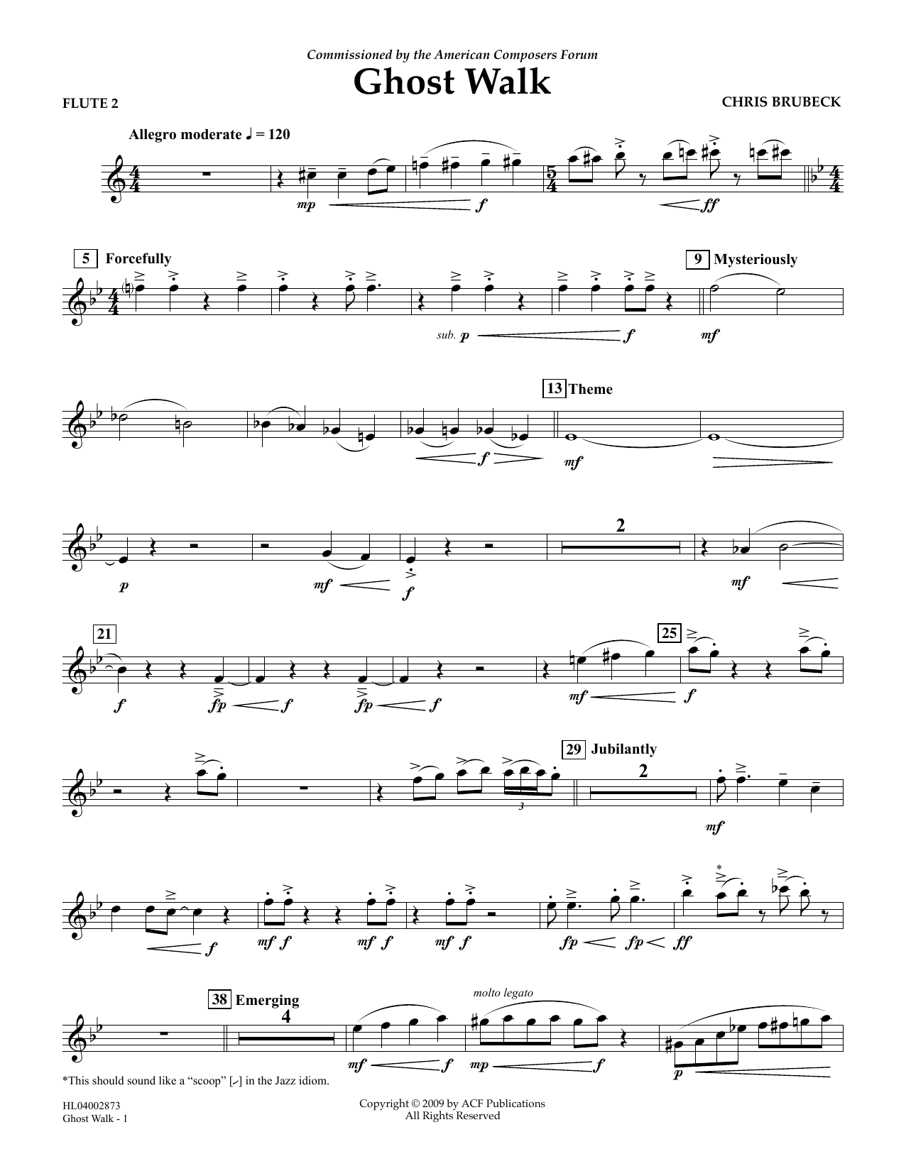 Product picture to: Ghost Walk - Flute 2