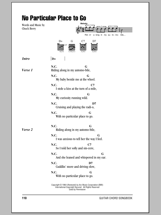 Produktgalerie: Seite 1 von 1 No Particular Place To Go, Chuck Berry, Gitarre