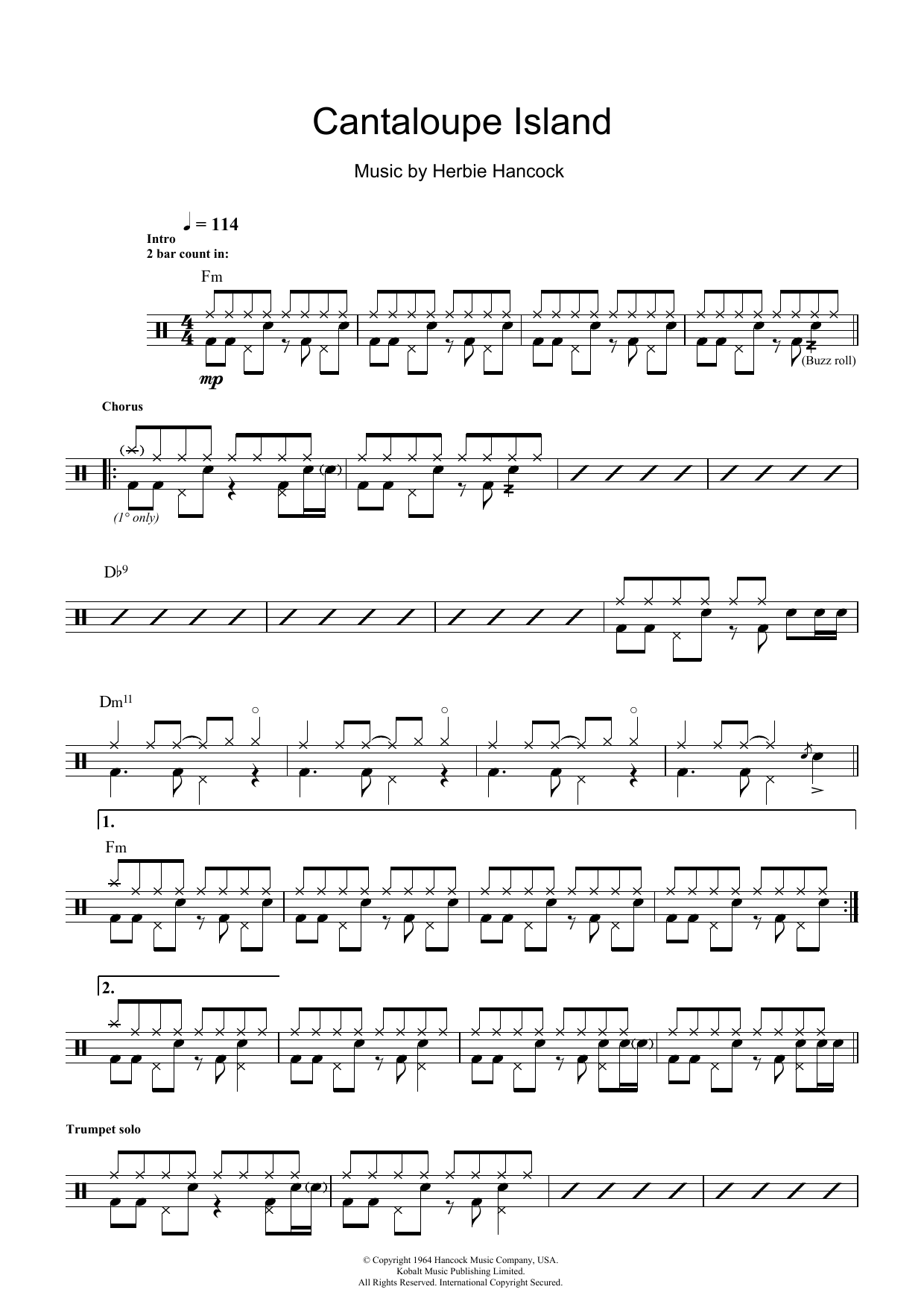 Product gallery: Page 1 of 1 Cantaloupe Island, Herbie Hancock