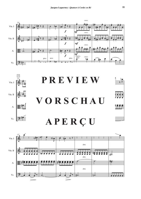 Produktgalerie: Seite 12 von 21 Quatuor à Cordes en Ré , , (Streicherquartett)