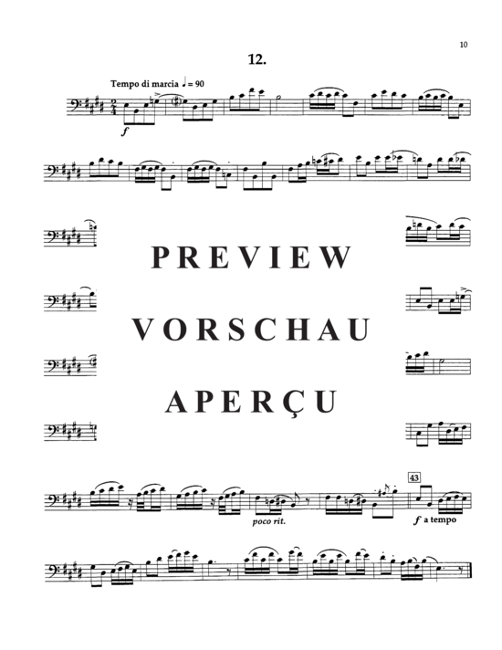 Product gallery: Page 14 of 21 26 Intermediate-Advanced Etudes , , (Euphonium Solo)
