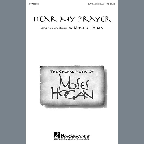 cover: Hear My Prayer, Moses Hogan, Chor