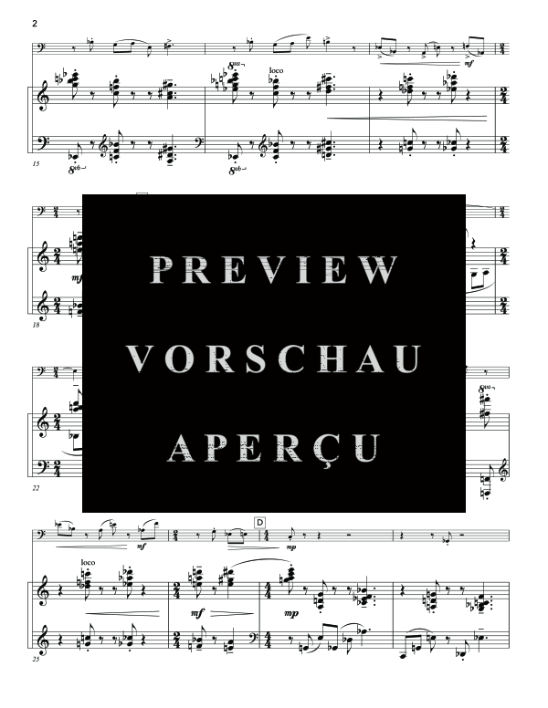 Product gallery: Page 6 of 11 Mark My Words, , (euphonium and piano)