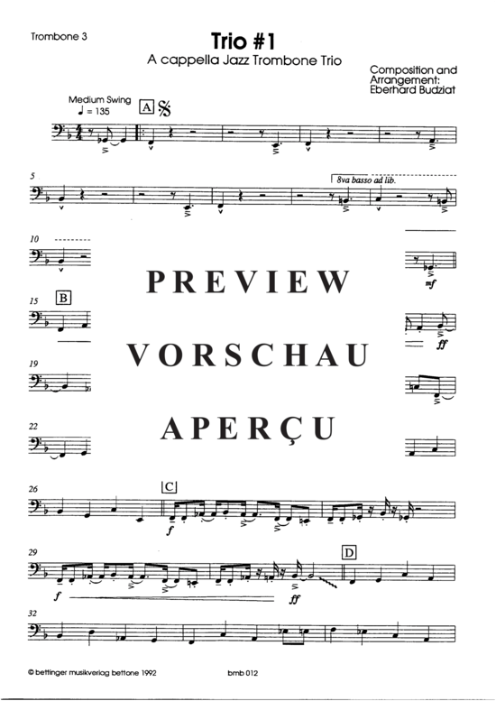 Product gallery: Page 10 of 11 Trio #1 , , (3x trombones)