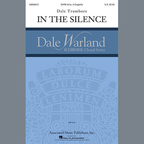 cover: In The Silence, Dale Trumbore