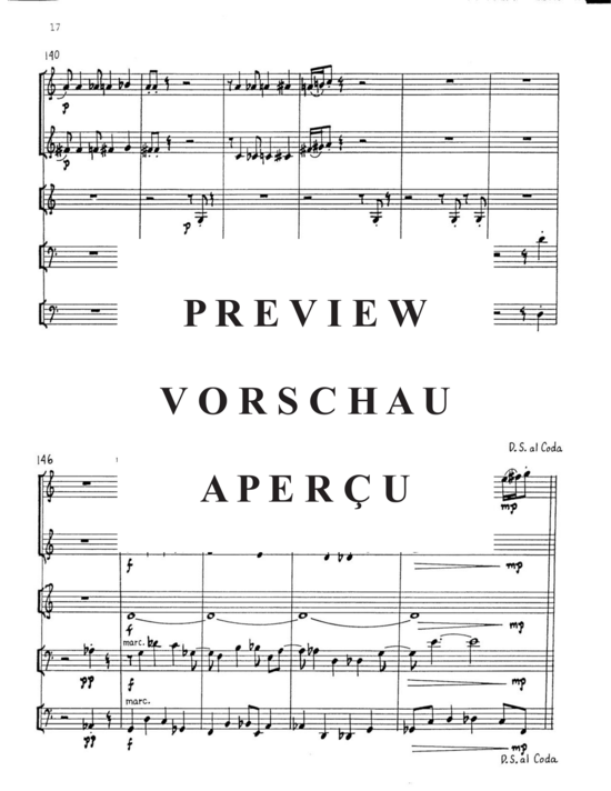 Produktgalerie: Seite 20 von 21 Concord , , (Blechbläser Quintett)