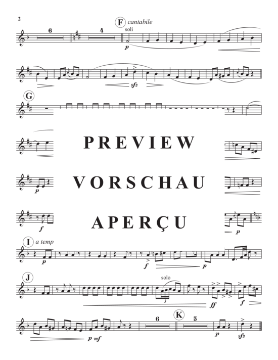 Produktgalerie: Seite 15 von 21 Two Movements from Brilliantes and Melodique , , (Blechbläserquintett)