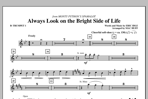 Product picture to: Always Look On The Bright Side Of Life - Bb Trumpet 1