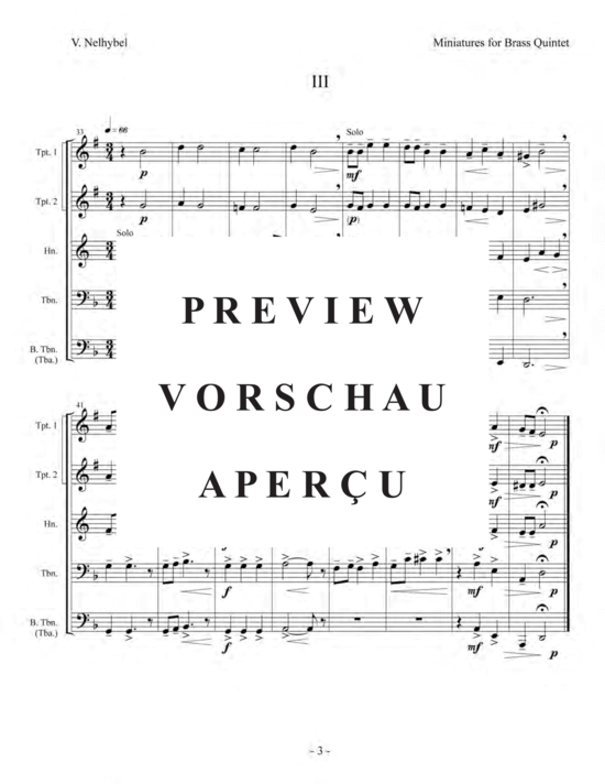 Produktgalerie: Seite 5 von 21 12 Miniatures , , (Blechbläser Quintett)