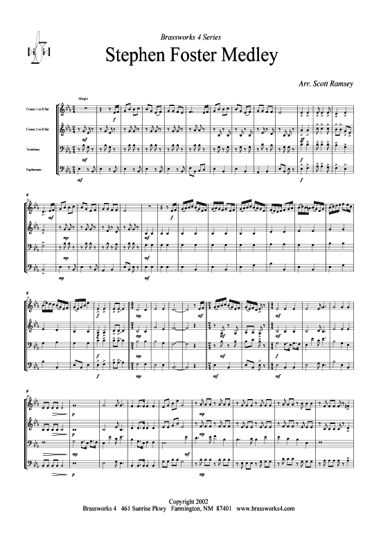 Produktbild zu: Stephen Foster MedleyStephen Foster