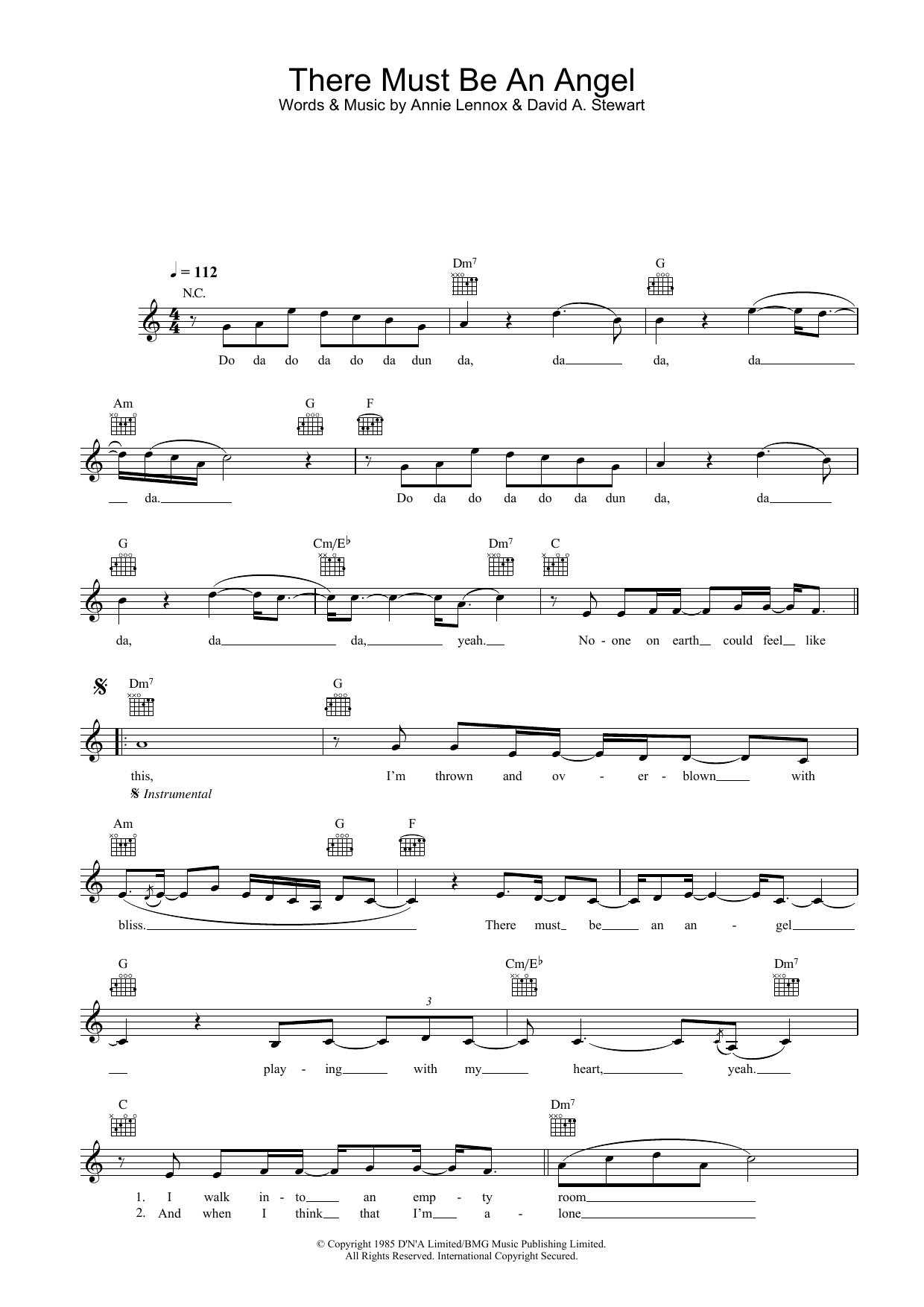 Produktbild zu: There Must Be An Angel (Playing With My Heart)
