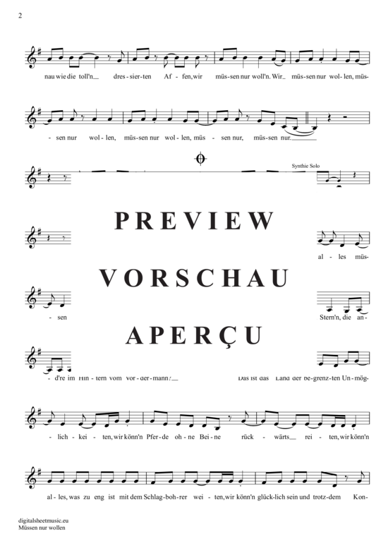 Produktgalerie: Seite 3 von 4 Müssen Nur Wollen , Helden, Wir Sind, Trompete in B