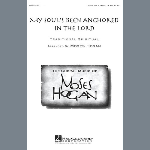 cover: My Soul's Been Anchored In De Lord, Moses Hogan