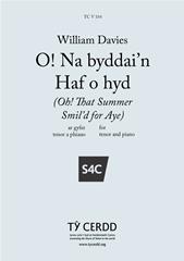 cover: O! Na Byddai'n Haf o Hyd, William Davies, Gesang, Klavier