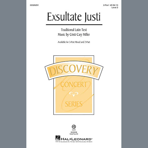 Produktbild zu: Exsultate Justi