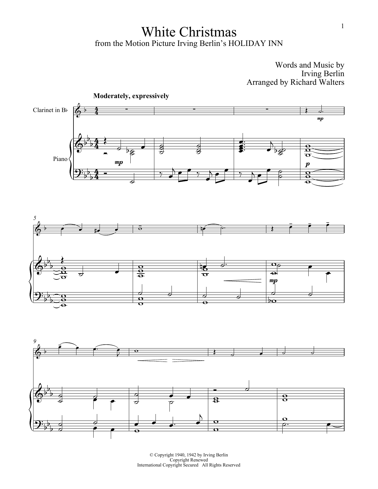Product gallery: Page 1 of 1 White Christmas, Irving Berlin