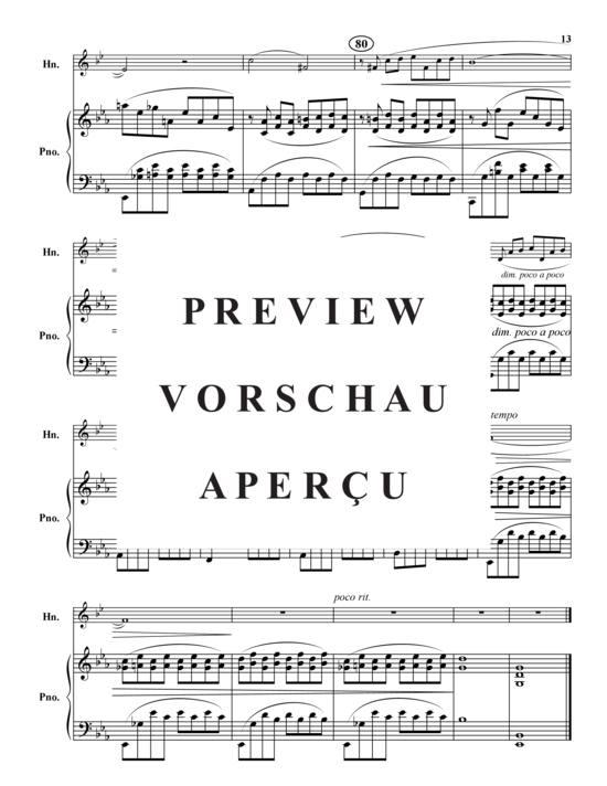 Product gallery: Page 14 of 21 Sonata for Horn , , (horn in F + piano)