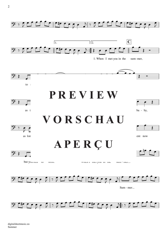 Produktgalerie: Seite 3 von 4 Summer , Harris, Calvin, (Violon-Cello)