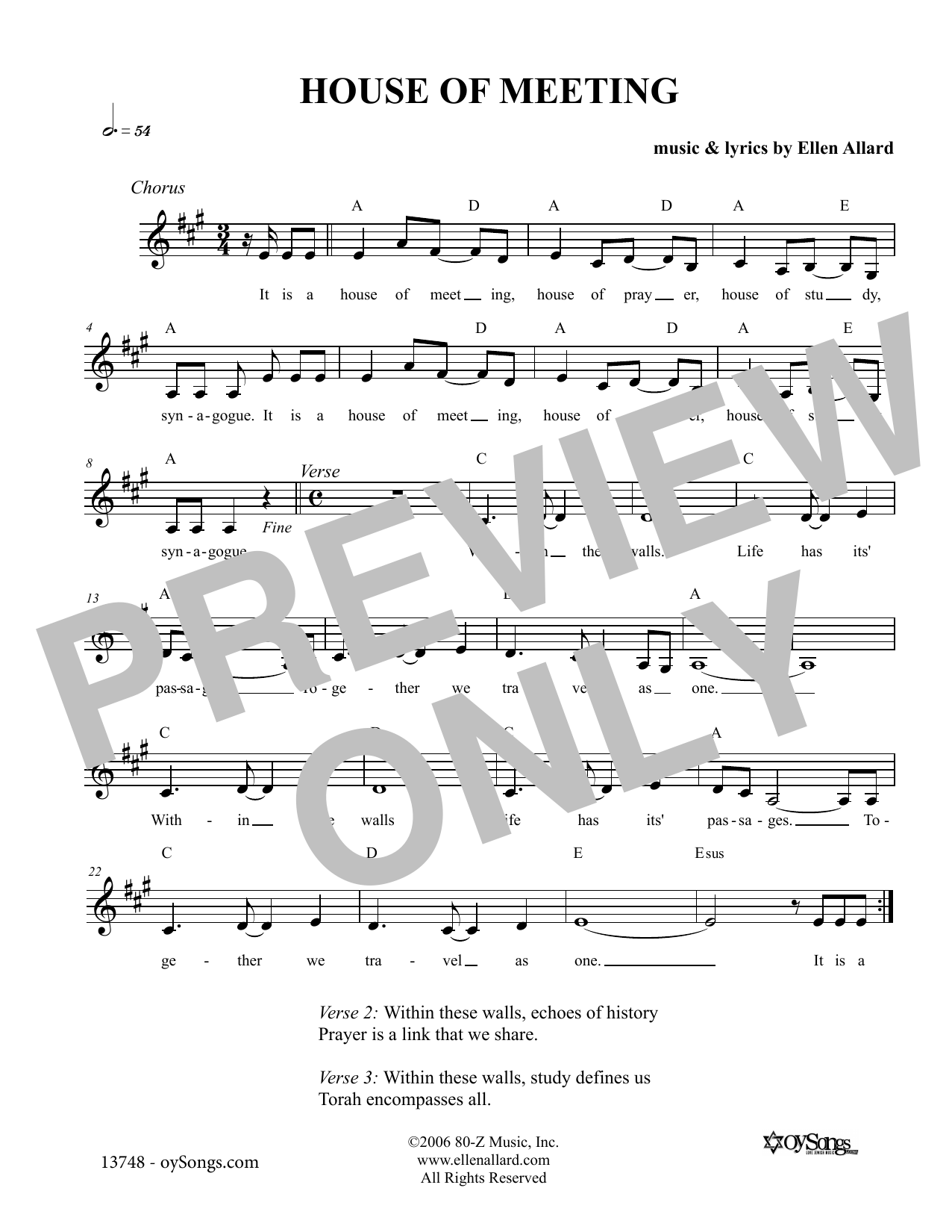 Produktgalerie: Seite 1 von 1 House of Meeting, Ellen Allard, Melodieinstrument