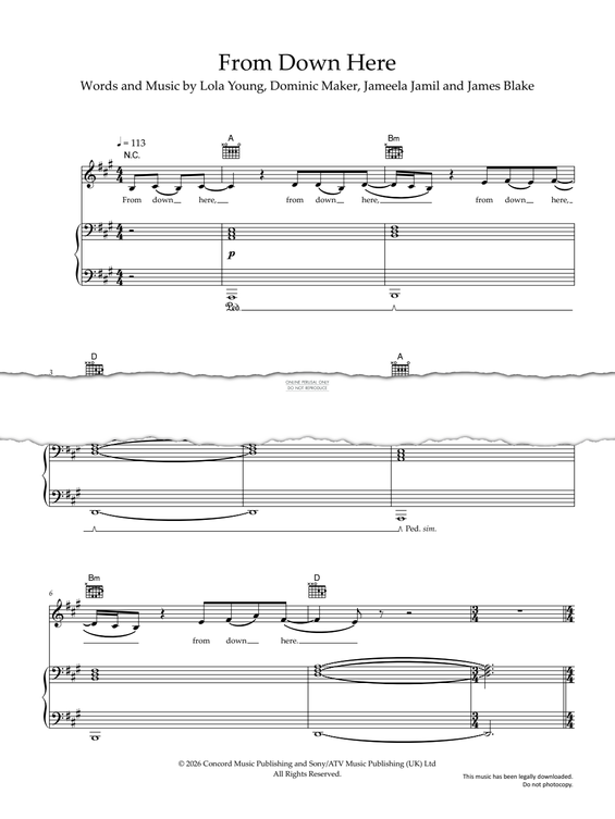 Produktbild zu: From Down Here