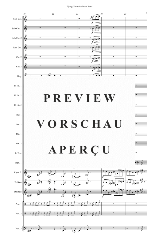 Produktgalerie: Seite 8 von 11 Flying Circus, , (Brass Band)