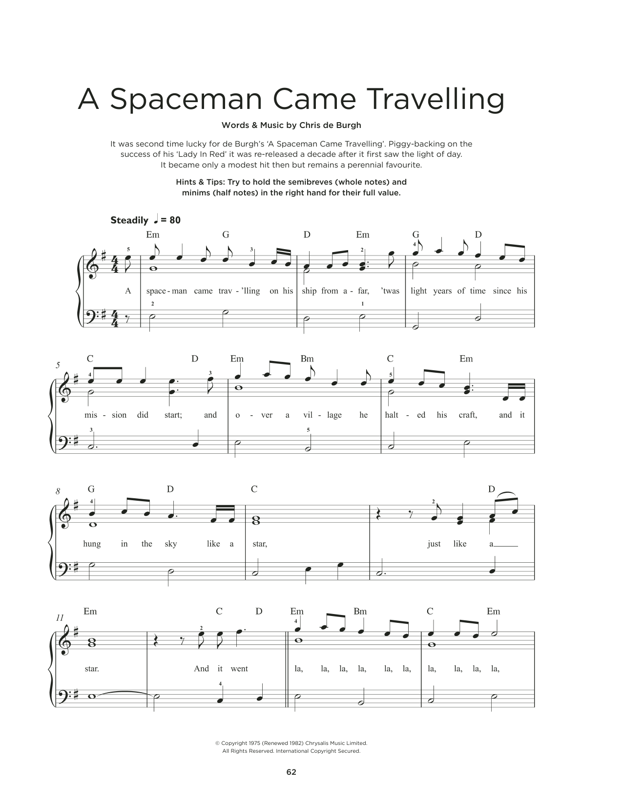 Produktbild zu: A Spaceman Came Travelling