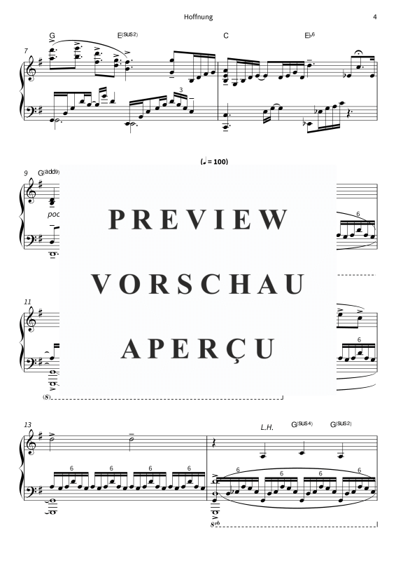 gallery: Hoffnung - Lyrische Melodien für Klavier, , Klavier Solo