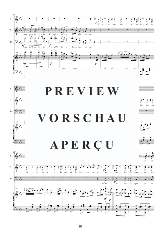 Produktgalerie: Seite 11 von 11 I Lombardi - (Act 1) Prelude-Introdution, , Gemischter Chor STB und Klavier