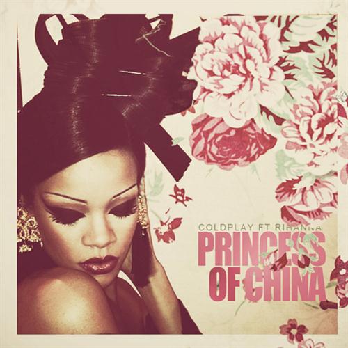 cover: Princess Of China, Coldplay, Gitarre
