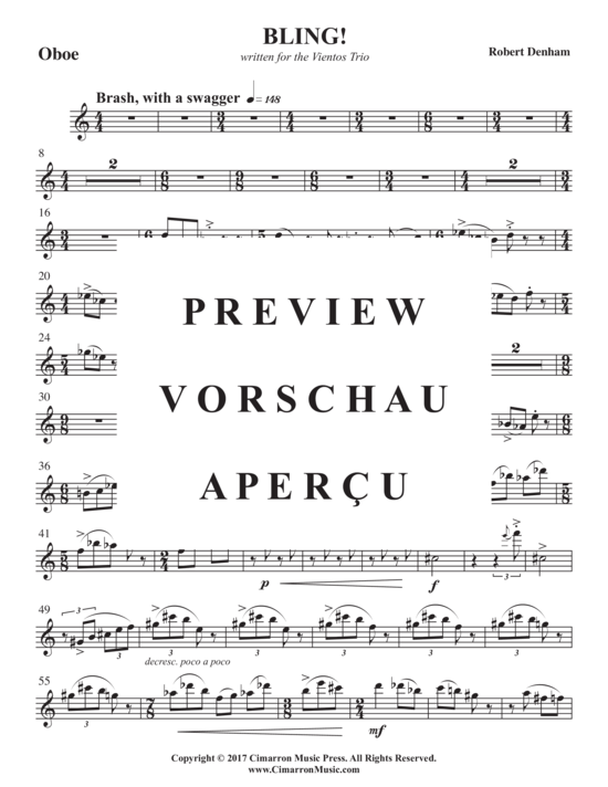 Product gallery: Page 18 of 21 Bling! , , (Woodwind Trio)