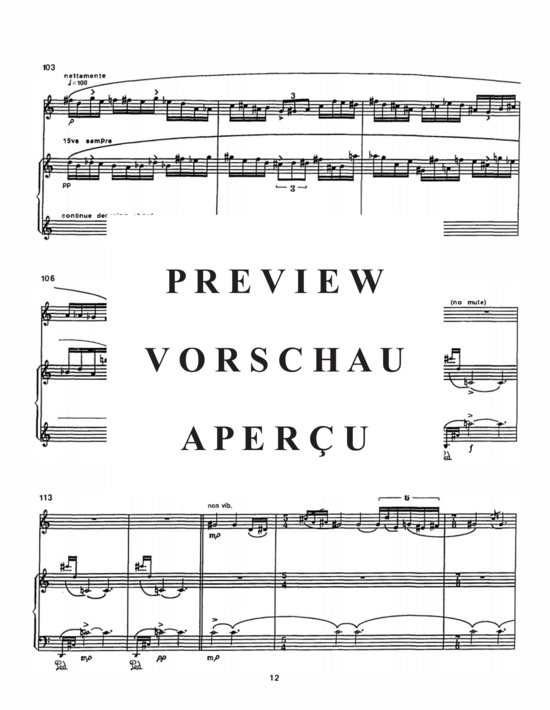 Produktgalerie: Seite 15 von 21 Suite Changes , , (Trompete und Klavier)