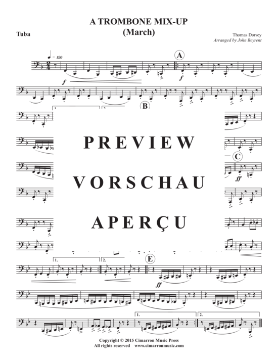 Produktgalerie: Seite 11 von 11 A Trombone Mix-Up , , (Blechbläserquintett)