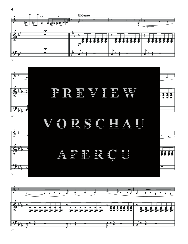 Product gallery: Page 8 of 11 Duetto Concertante: Omaggio sopra motivi dell´opera Norma, , (clarinet in Bb and piano)