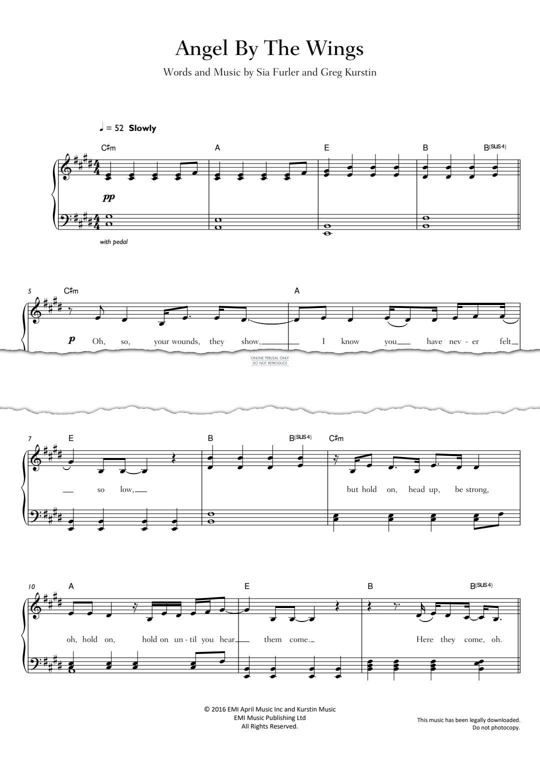 gallery: Angel By The Wings, Sia