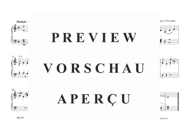 Produktbild zu: Jesu, meine Freude (Choralvorspiel)Joh. Chr. Heinrich Rinck
