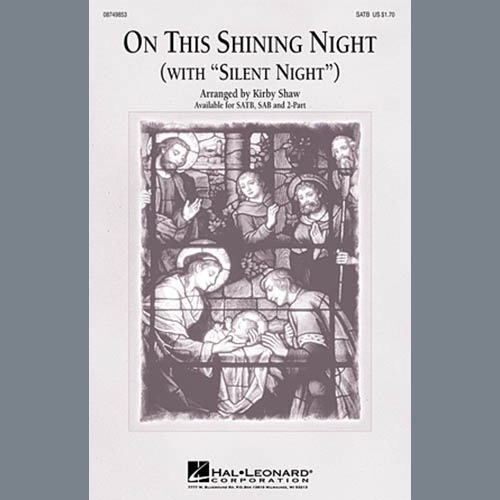 Product picture to: On This Shining Night (with Silent Night)