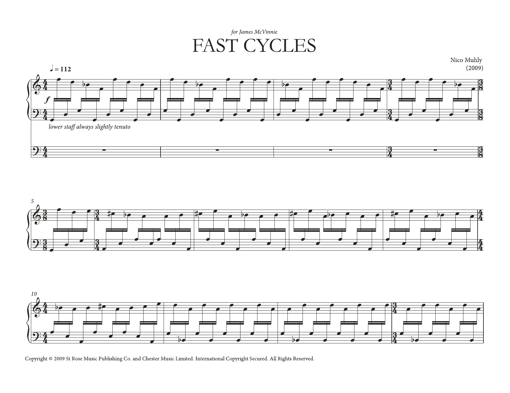 Product gallery: Page 1 of 1 Fast Cycles, Nico Muhly