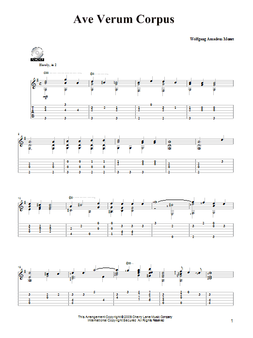 Produktbild zu: Ave Verum (Jesu, Word of God Incarnate)