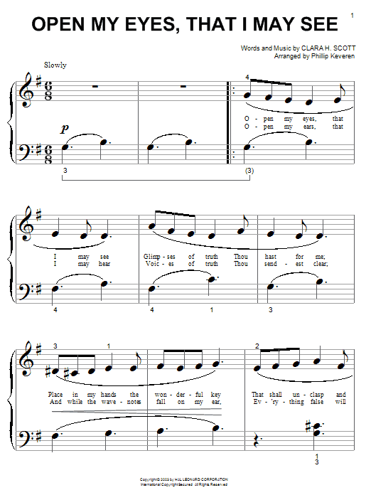 Produktbild zu: Open My Eyes, That I May See