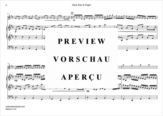 Product gallery: Page 3 of 7 Kanon in D , Leonard Cohen, (oboe + organ)