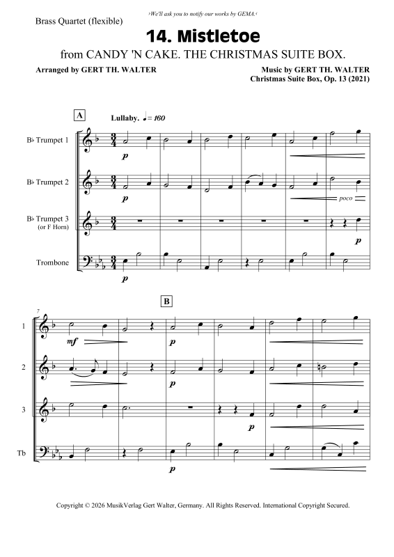 Produktbild zu: MistletoeGert Th. Walter